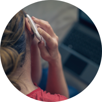 Telephone support